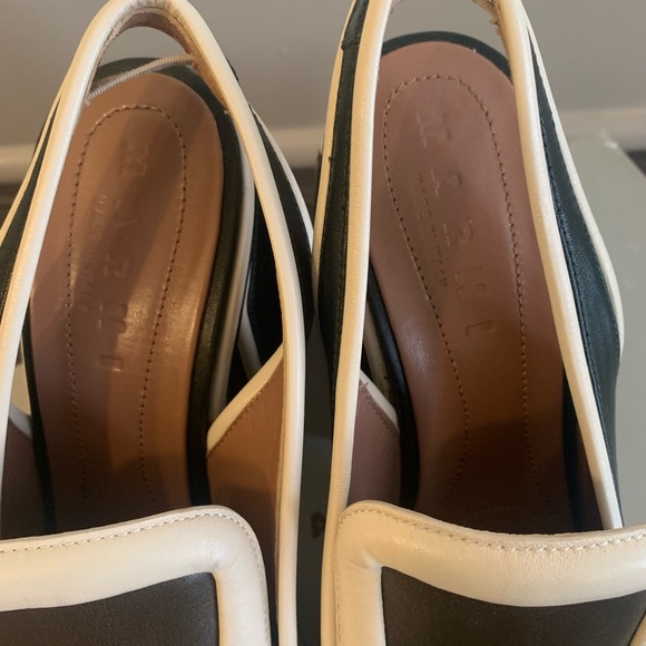 Marni Leather Slingback Block Heel, Women’s Size 39/9 - Picture 7 of 9